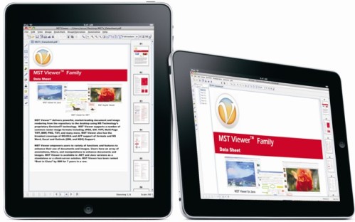 iPad with MST